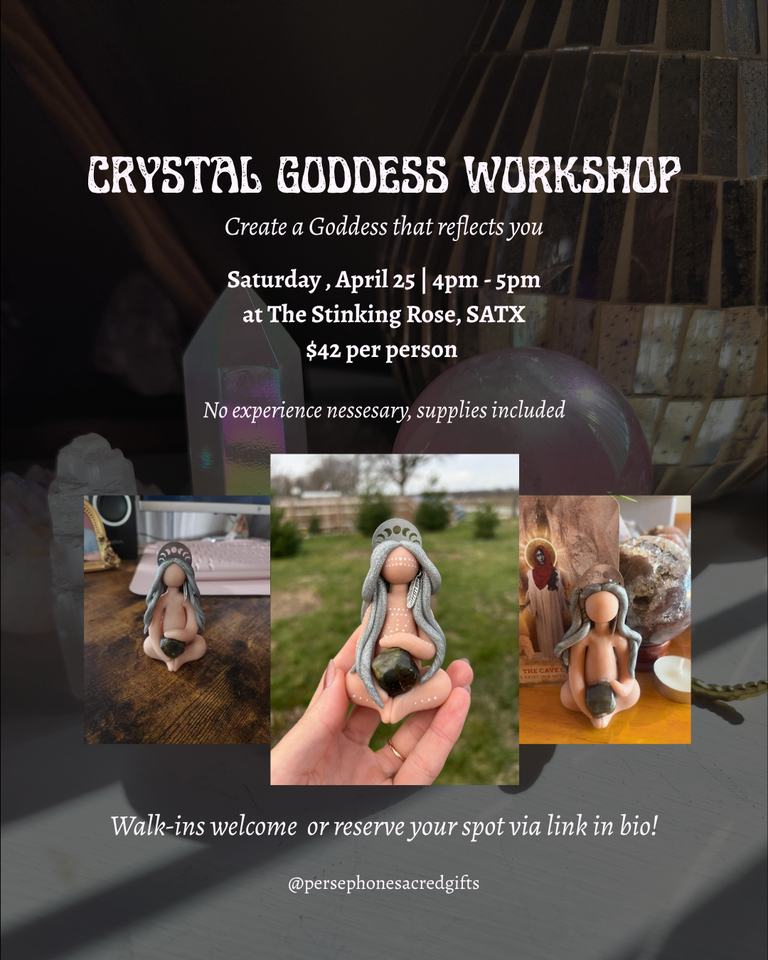 Crystal Goddess Workshop