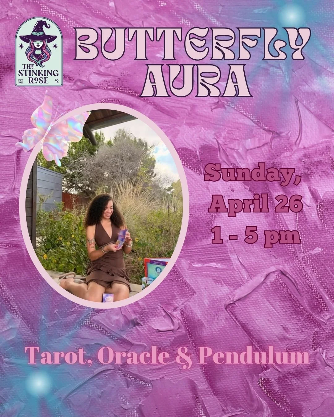 Sit with Butterfly Aura: Readings with Ciela