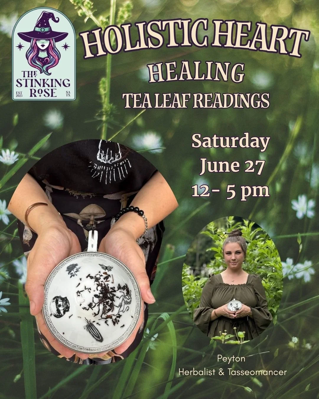 Holistic Heart Healing Tea Leaf &amp; Oracle Readings