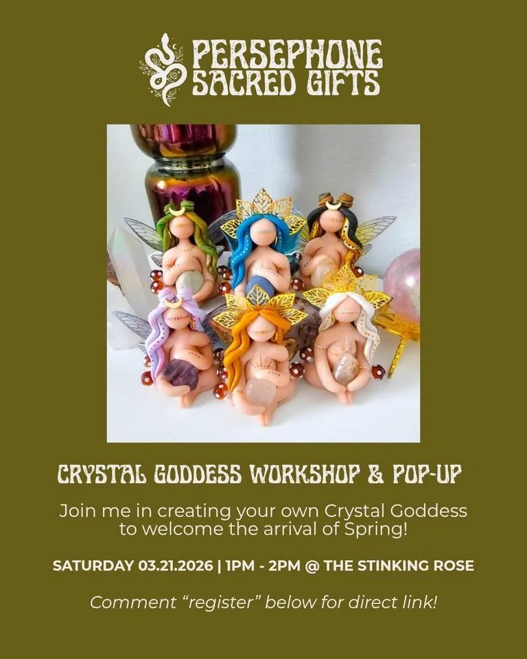 Beautiful Goddess with wings and crowns.