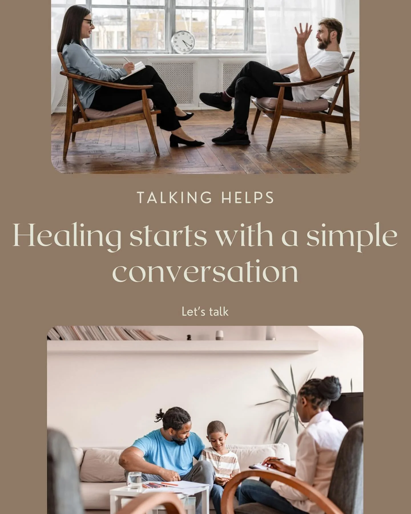 Let&rsquo;s talk 💬 

#letstalk #healingjourney #christiantherapy #emotionalhealth #mentalhealth #yourenotalone