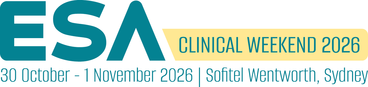 ESA Clinical Weekend 2025