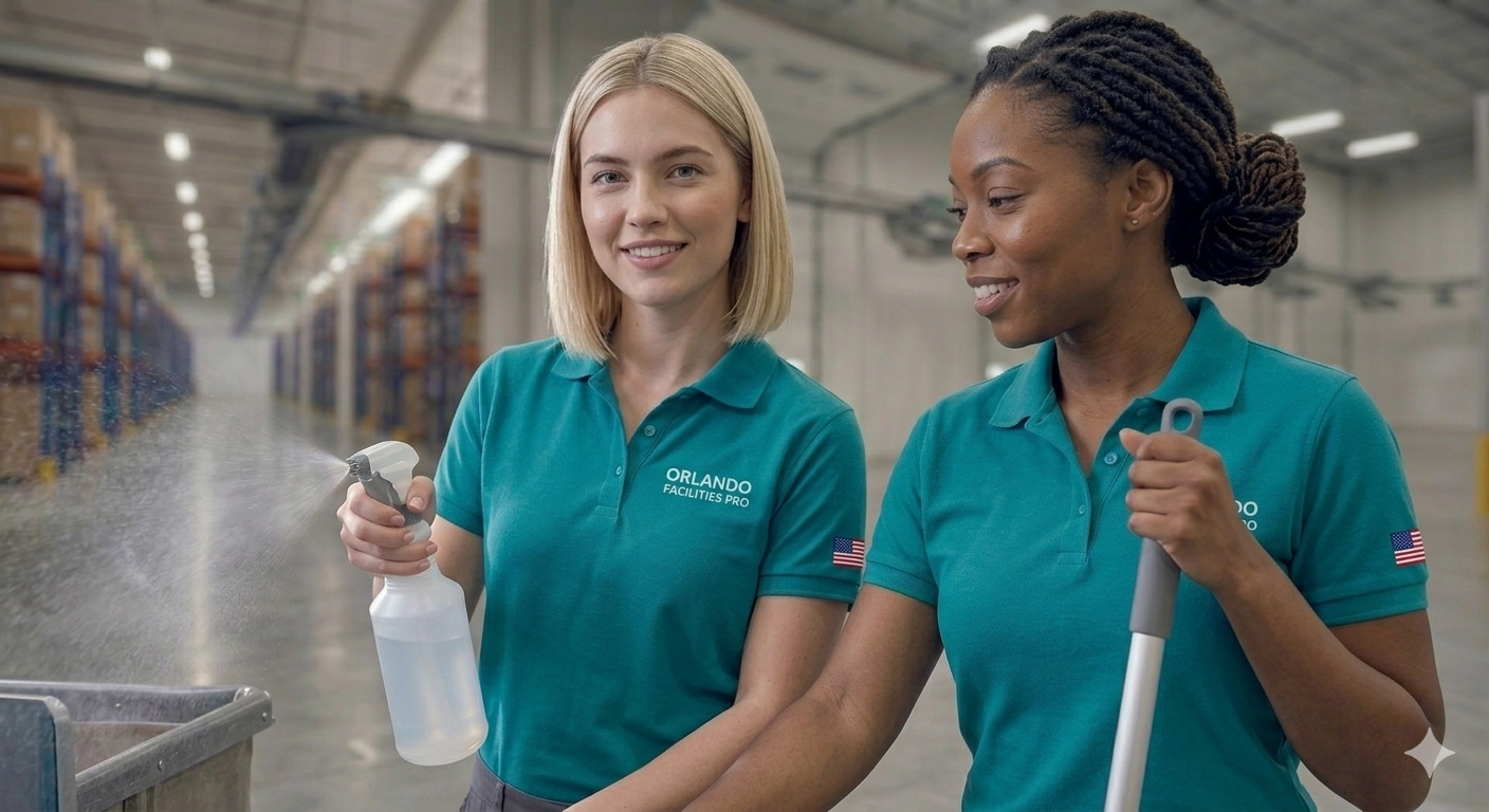 Orlando Facilities Pro local owner and commercial cleaning team