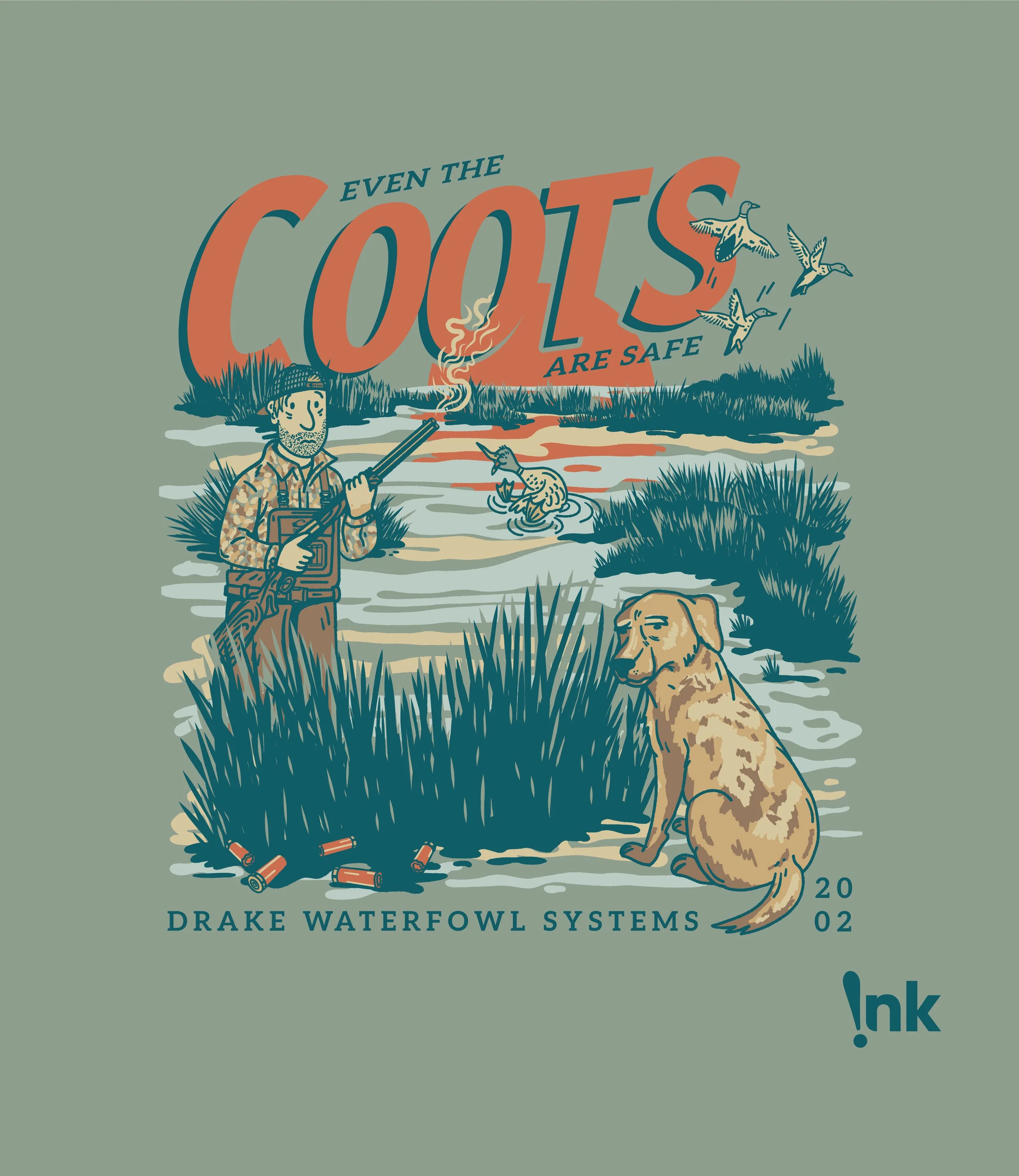 Drake Waterfowl - Even the Coots are Safe
