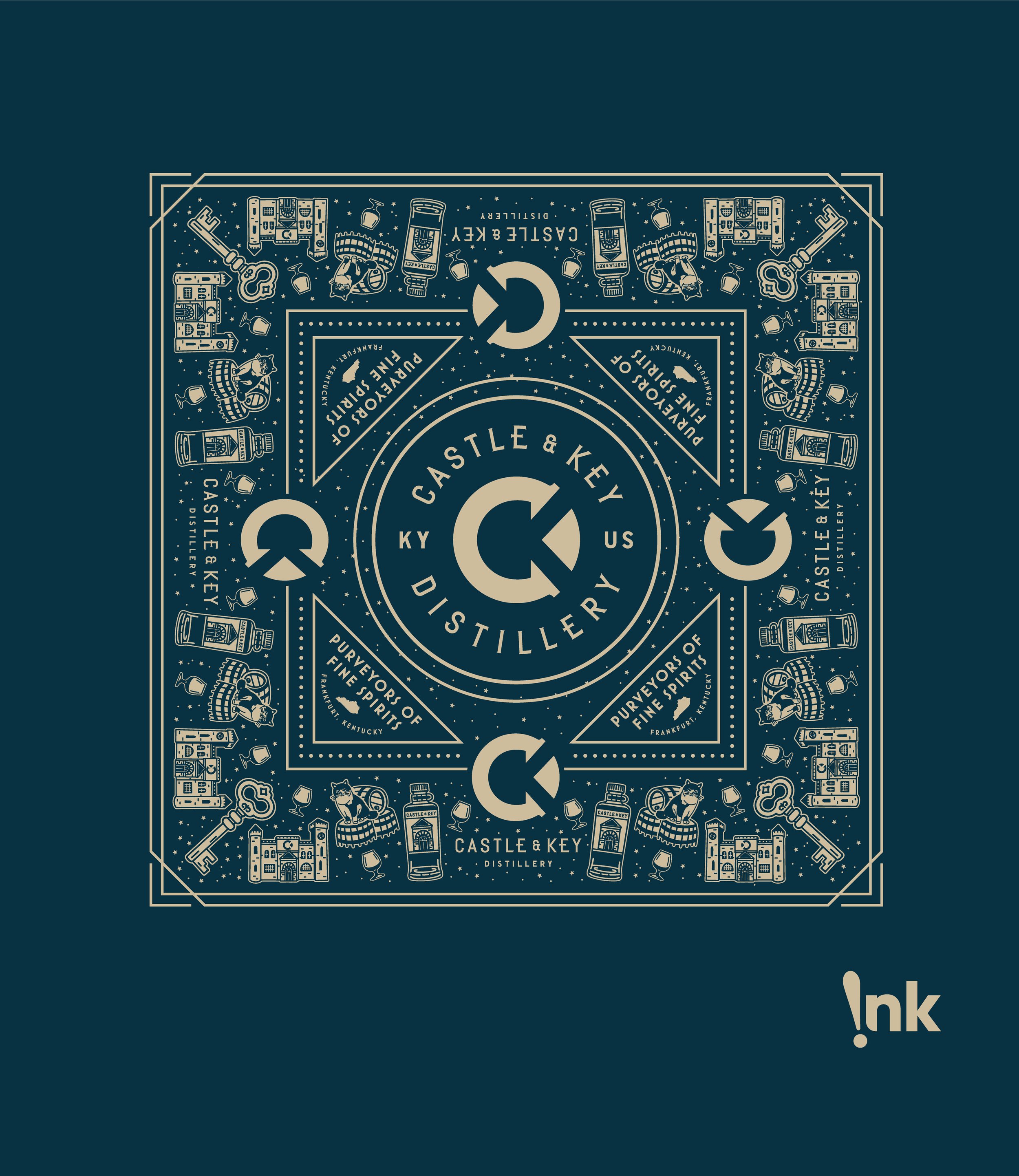 Castle & Key - Bandanas