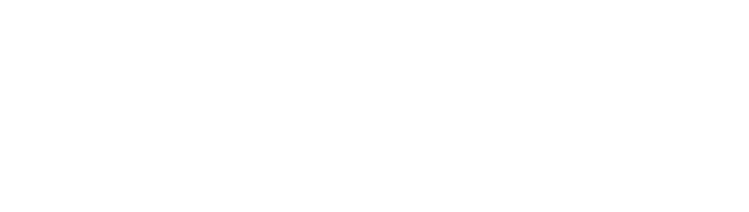 Logo de YouTube en color blanco en fondo transparente.
