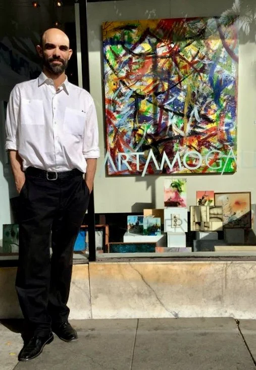 Featured artist at Artmo Gallery, Santa Barbara, 2015