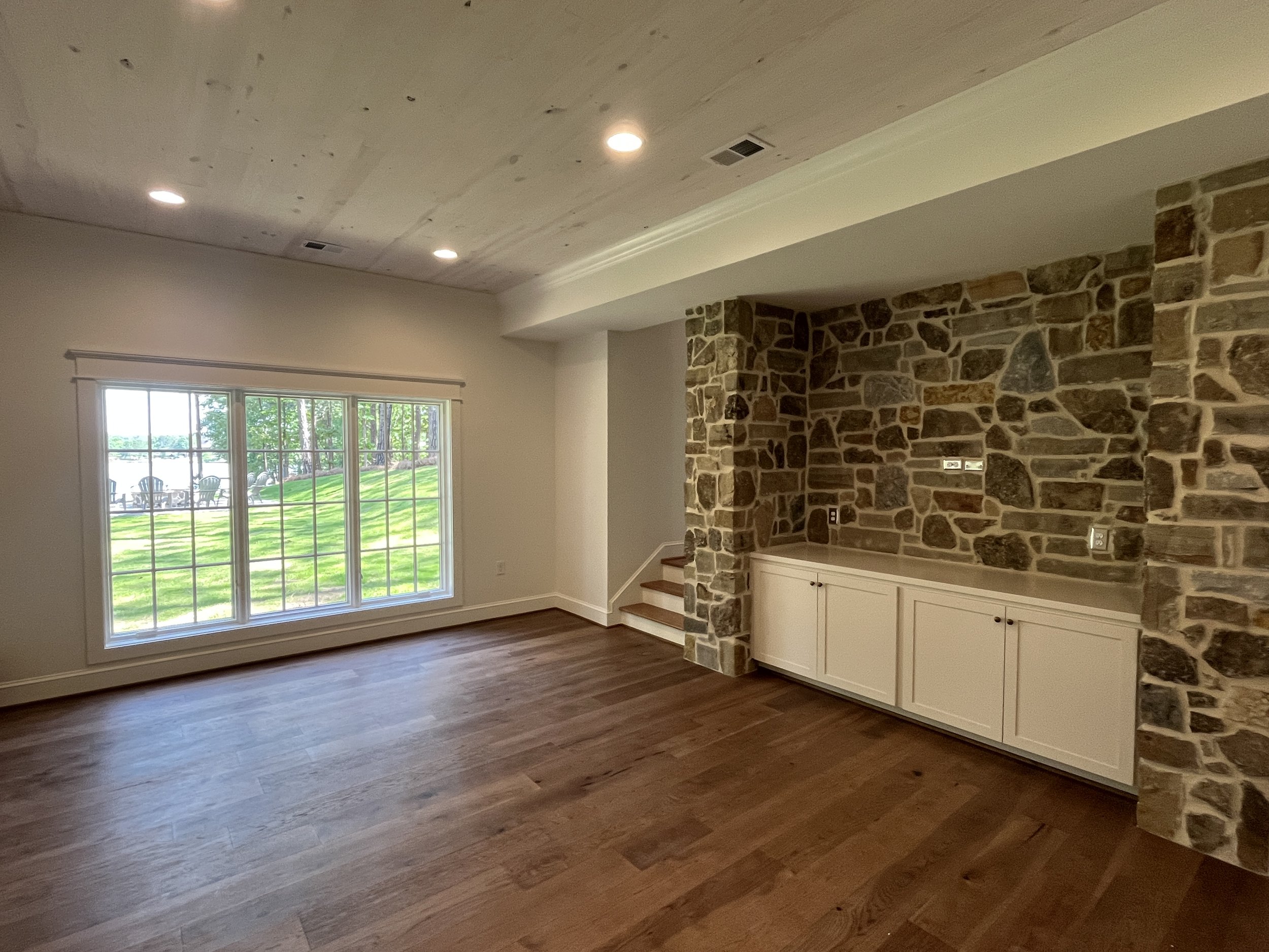 AFTER: Basement Living Room