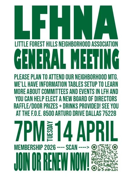 LFHNA General Meeting