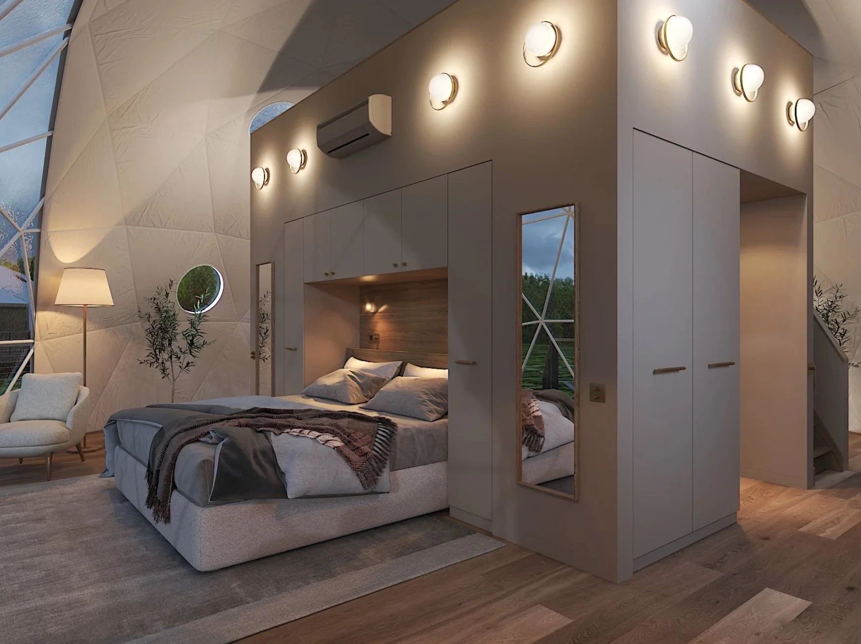 Star Farm Dome Bedroom 4