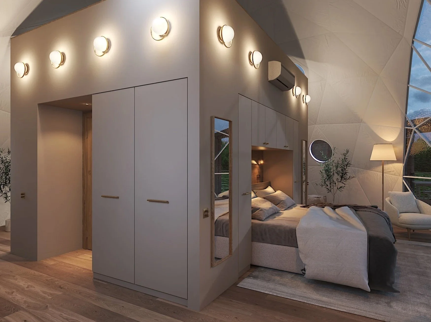 Star Farm Dome Bedroom 2