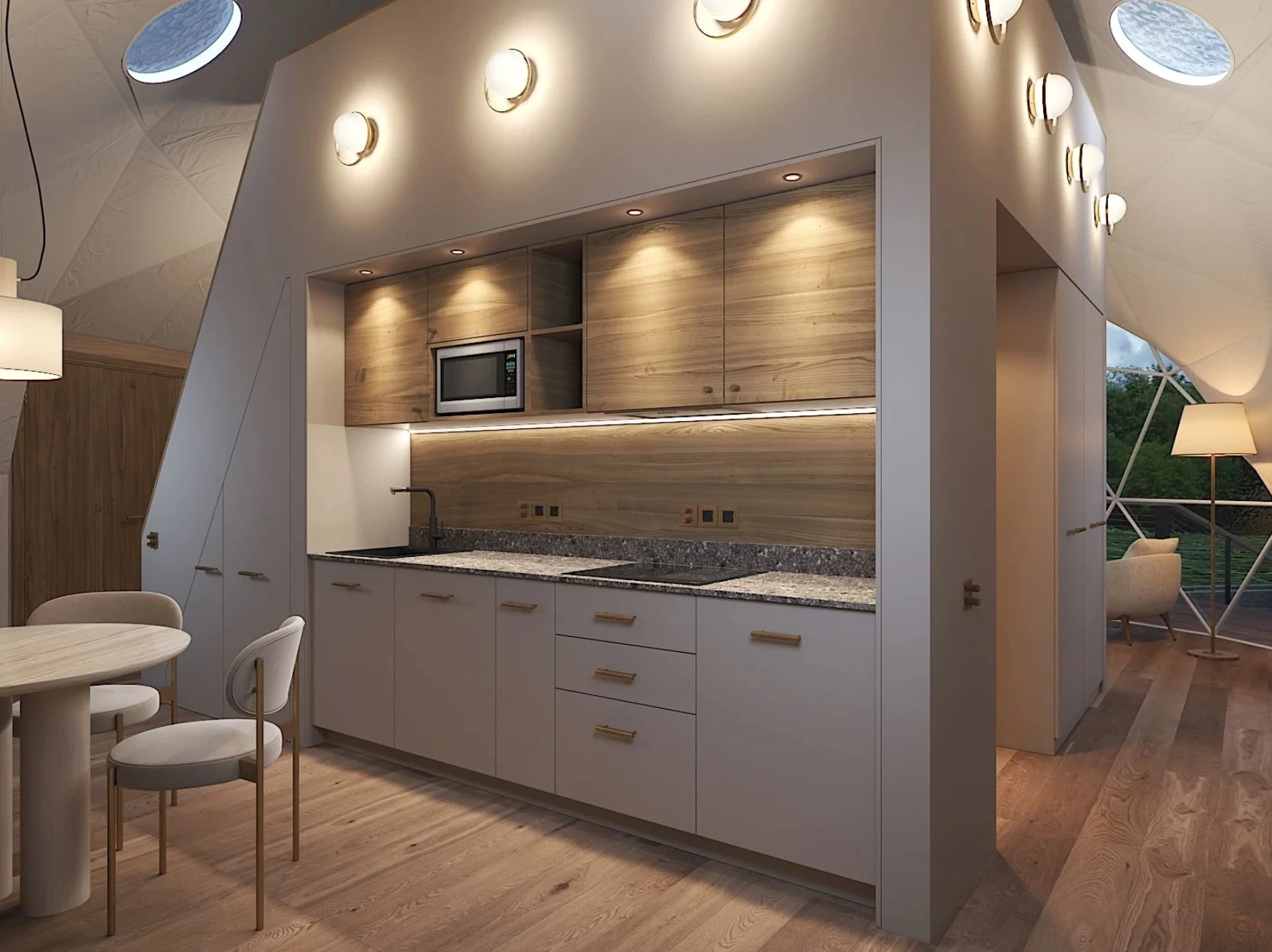Star Farm Dome Kitchen