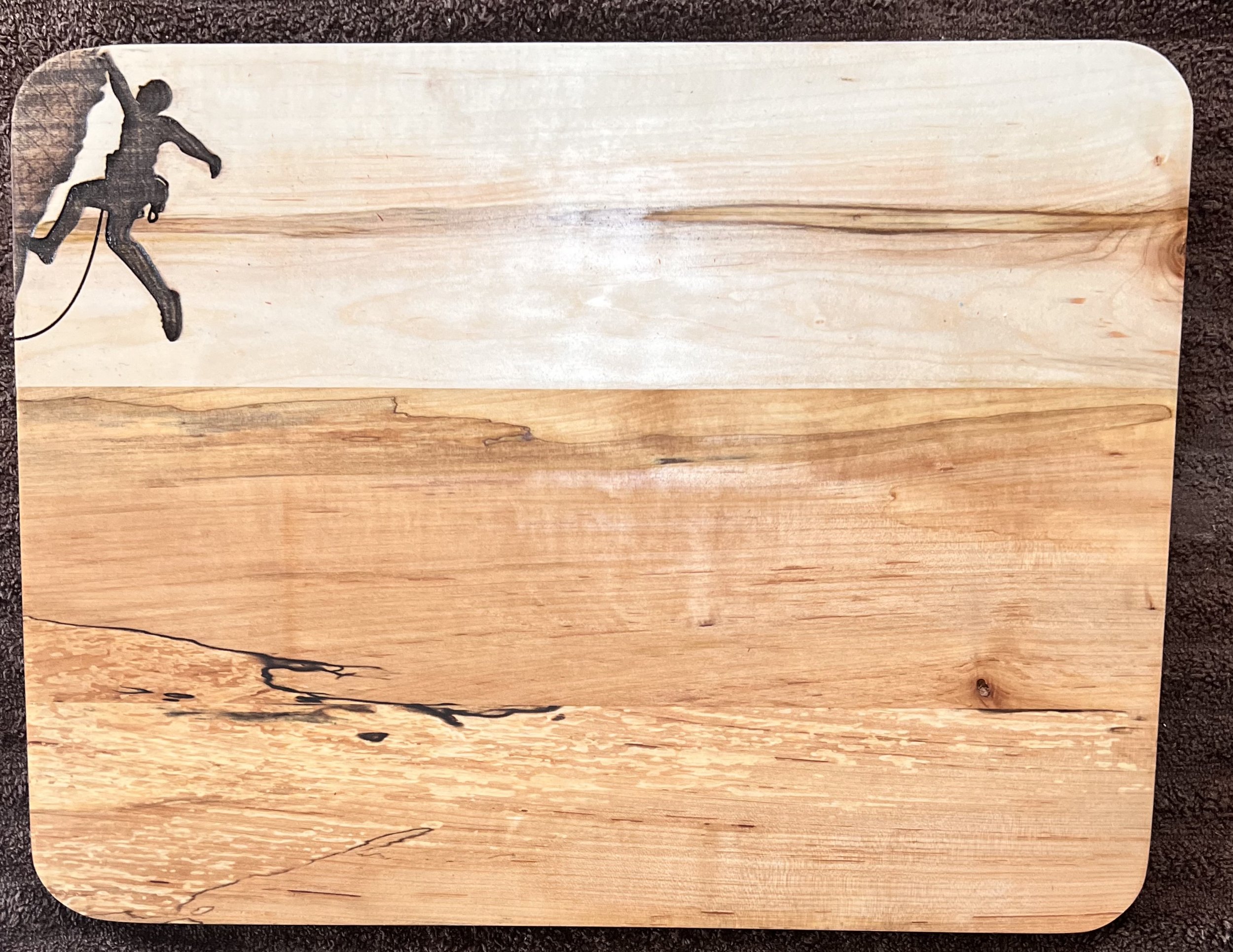 Laser Engraved Maple Cutting Board