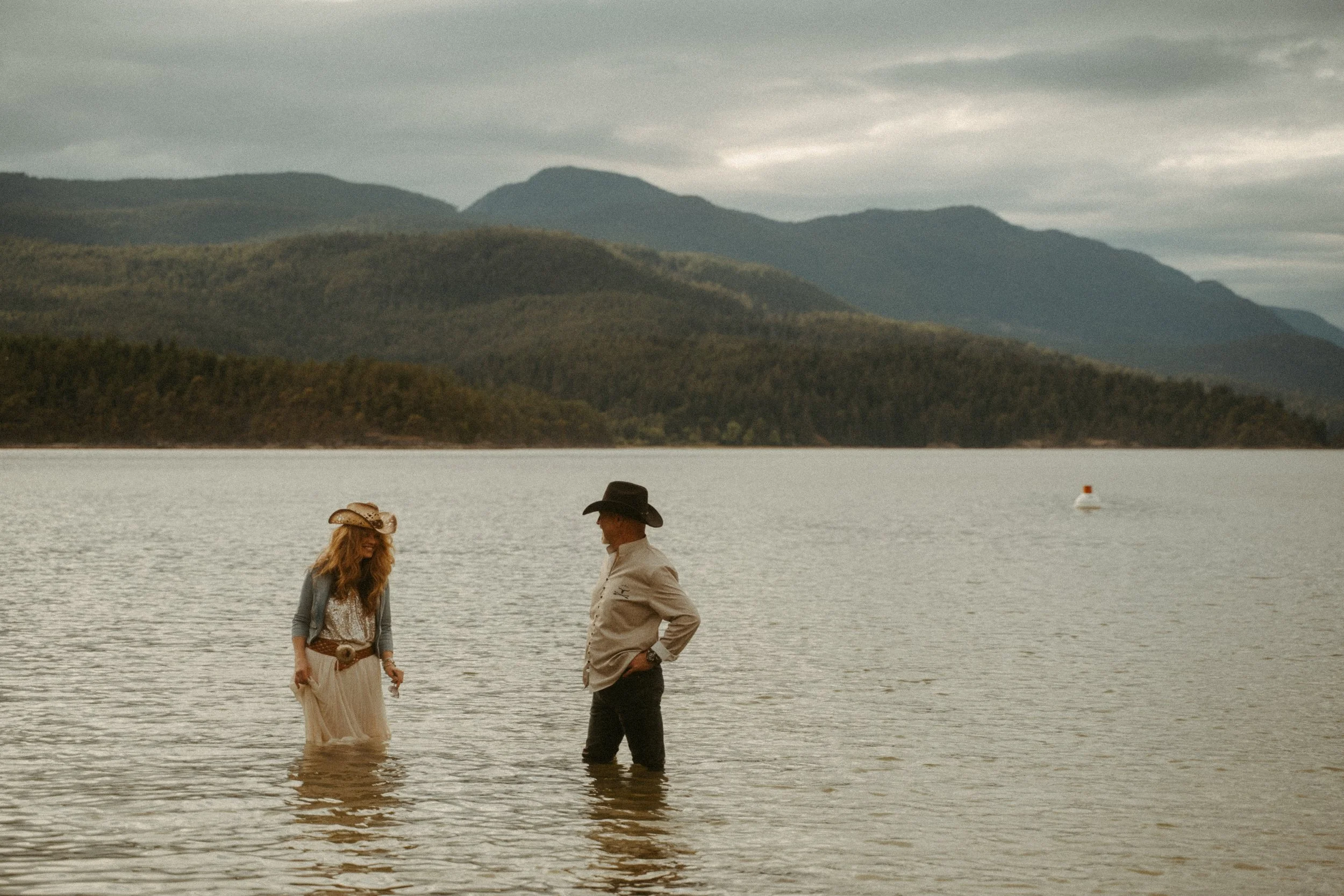 Couples session on the beach in Sechelt, British Columbia