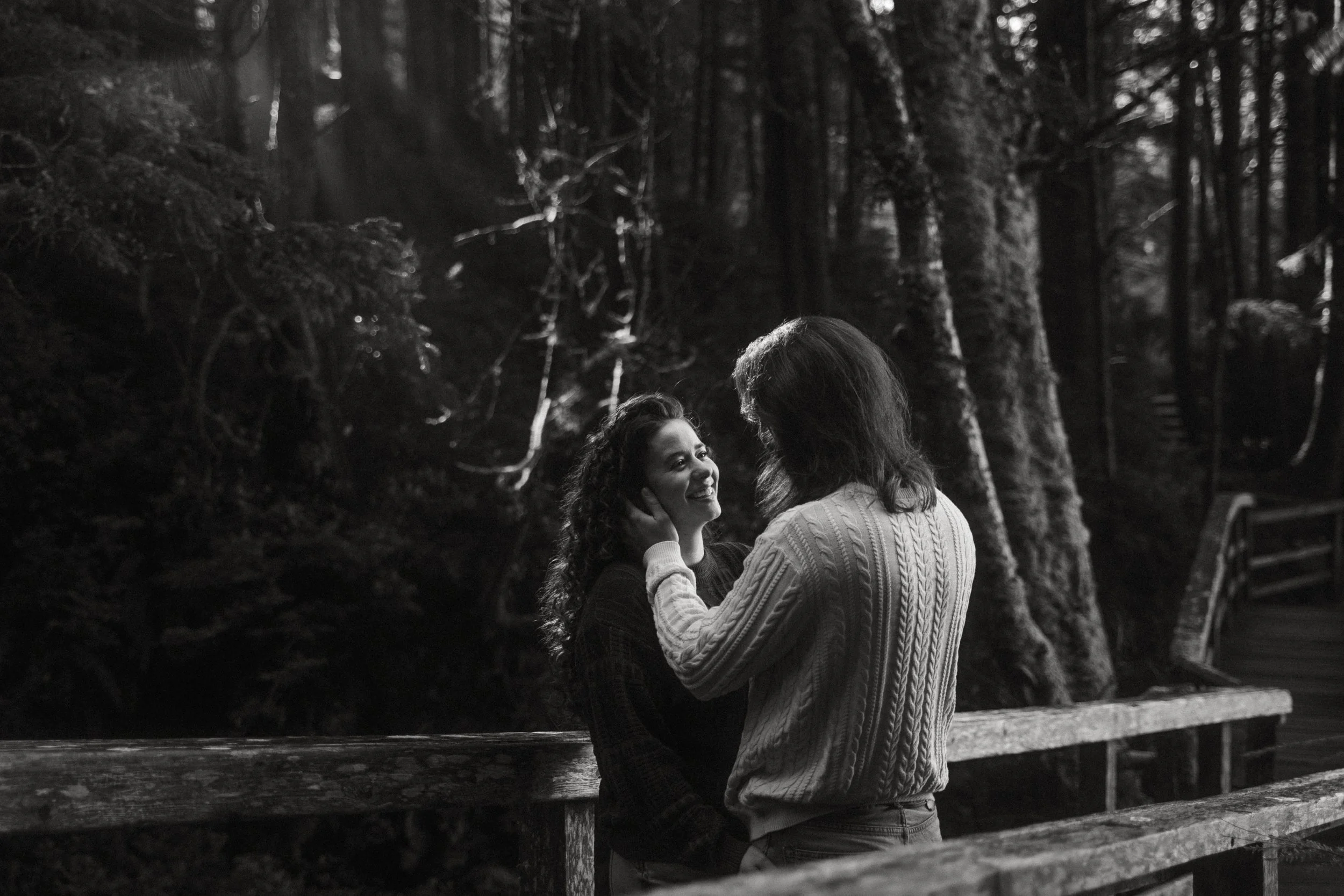 Couples session at Tonquin Beach, Tofino British Columbia