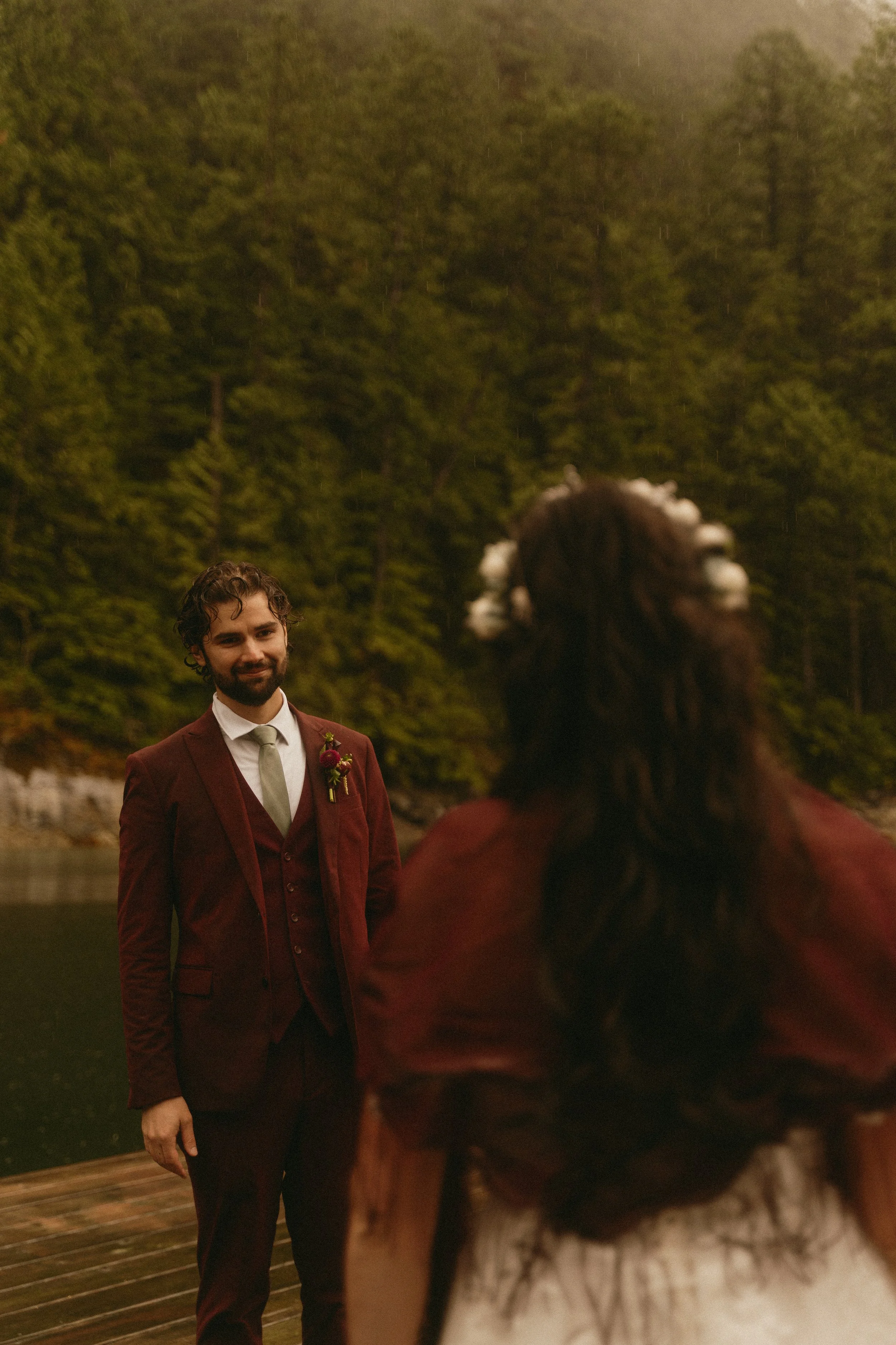 Seaplane Elopement at Chatterbox Falls