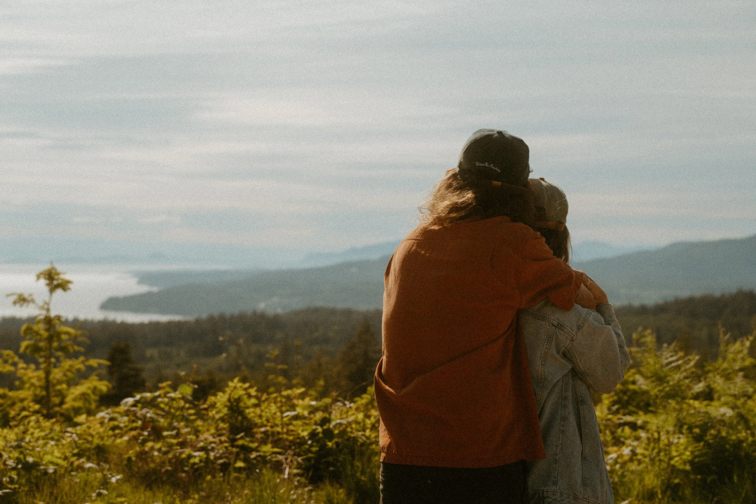 Couples camping photo session in Sechelt, BC