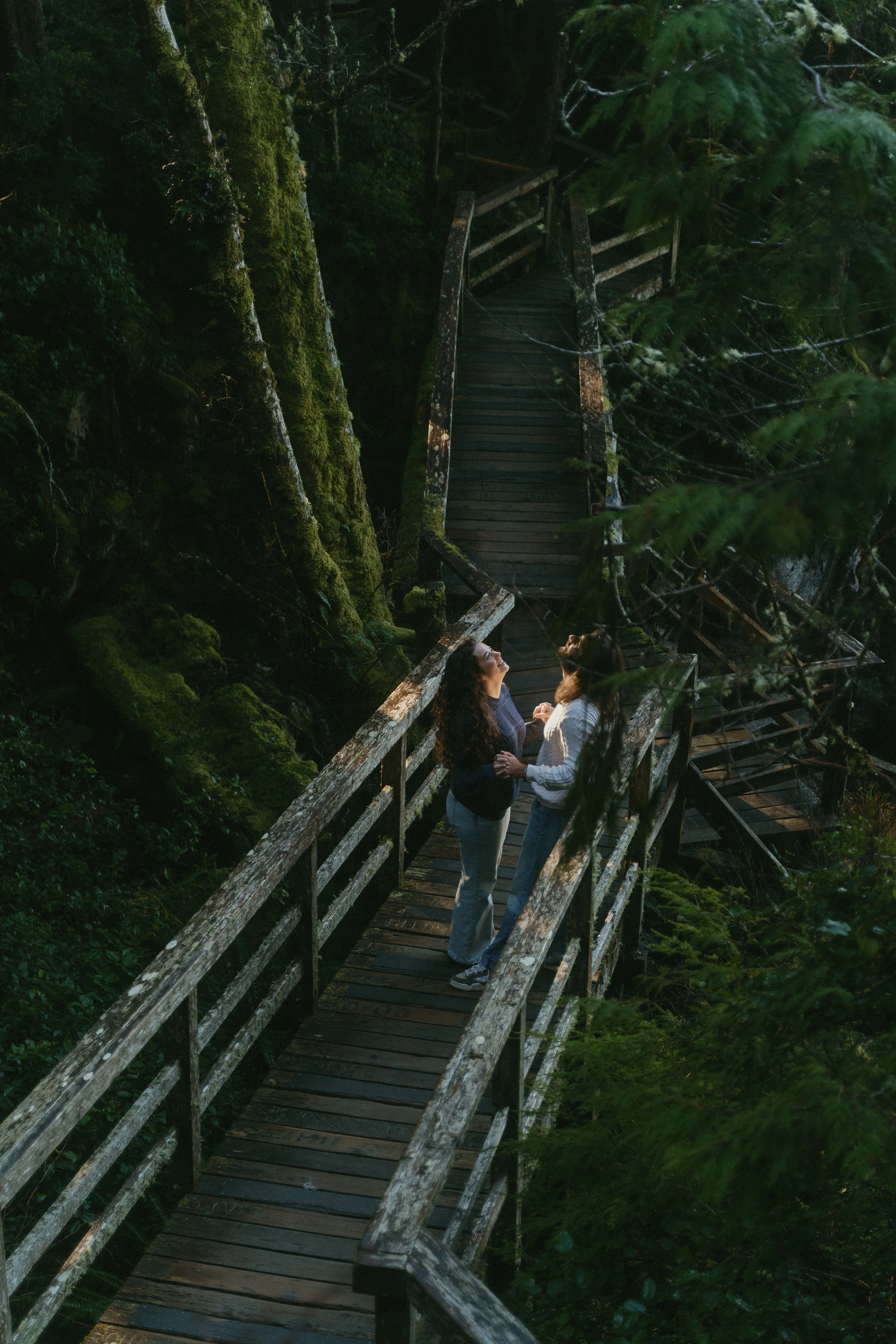 Couples session at Tonquin Beach, Tofino British Columbia