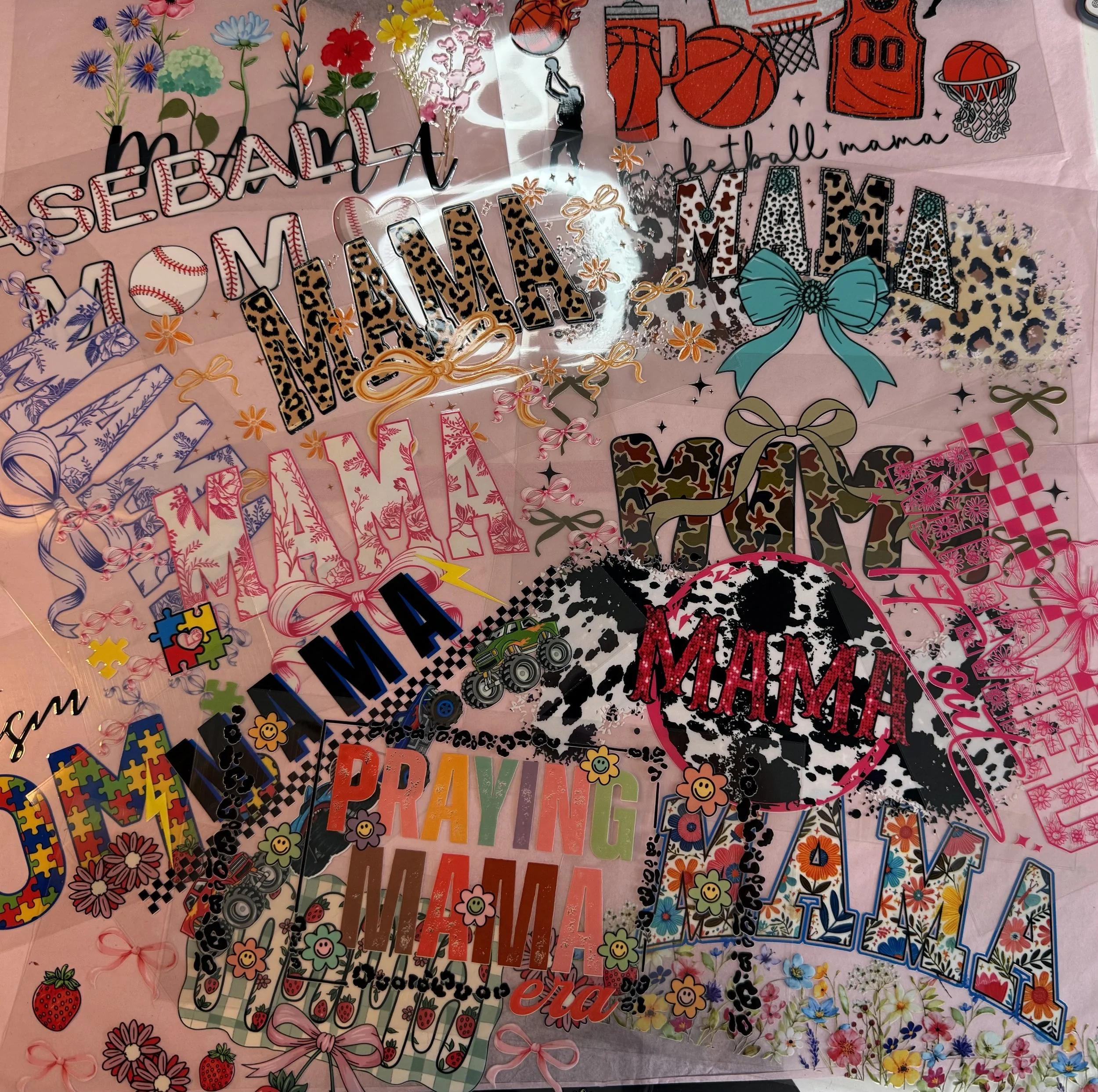 Mystery Bundle UVDTF Wraps Packs_5,10,15,20,30,40,50, or 60 Packs_UVDTF Wraps