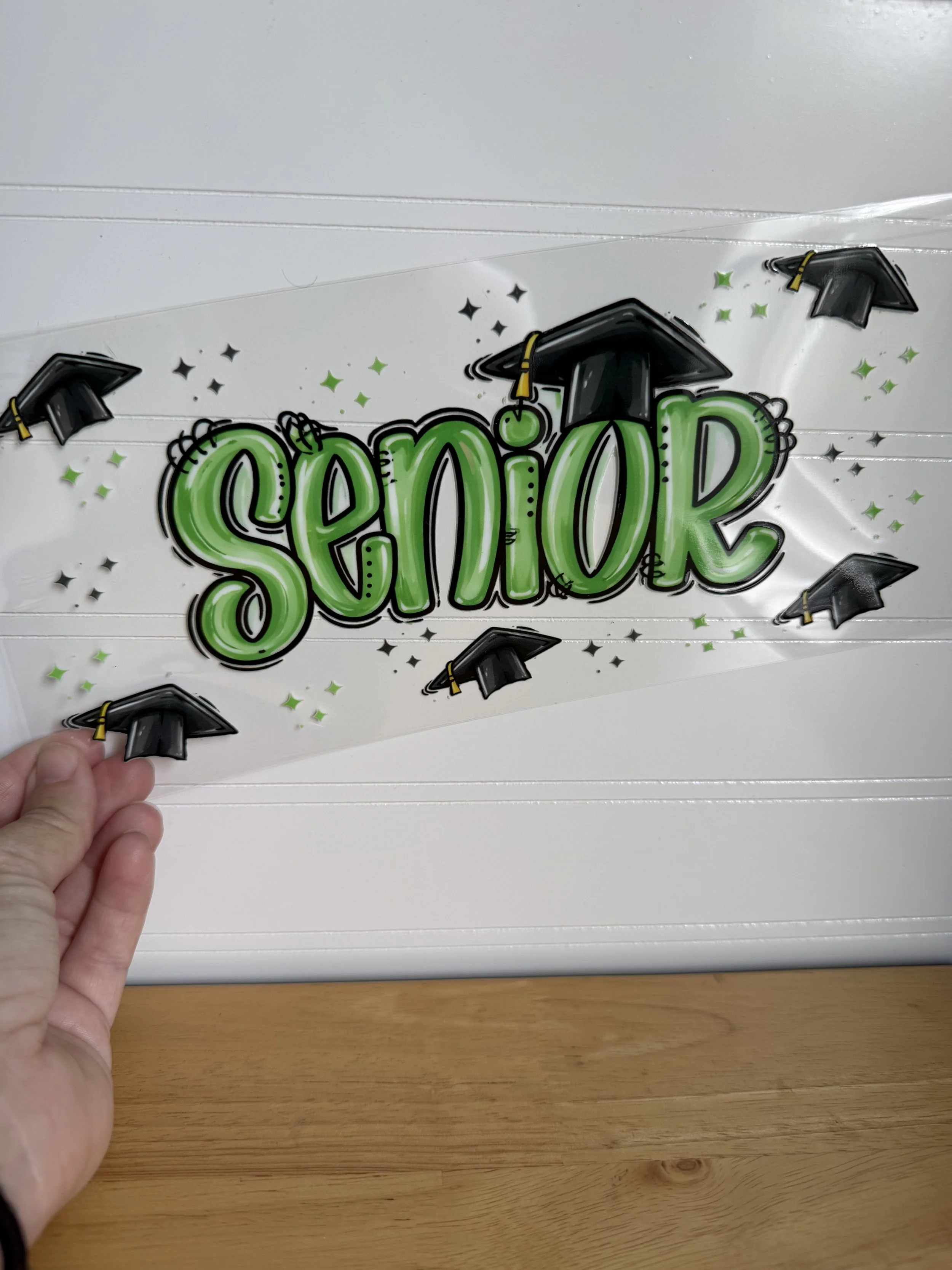 Graffi Green Senior 2027 Wrap Designed UVDTF Wrap