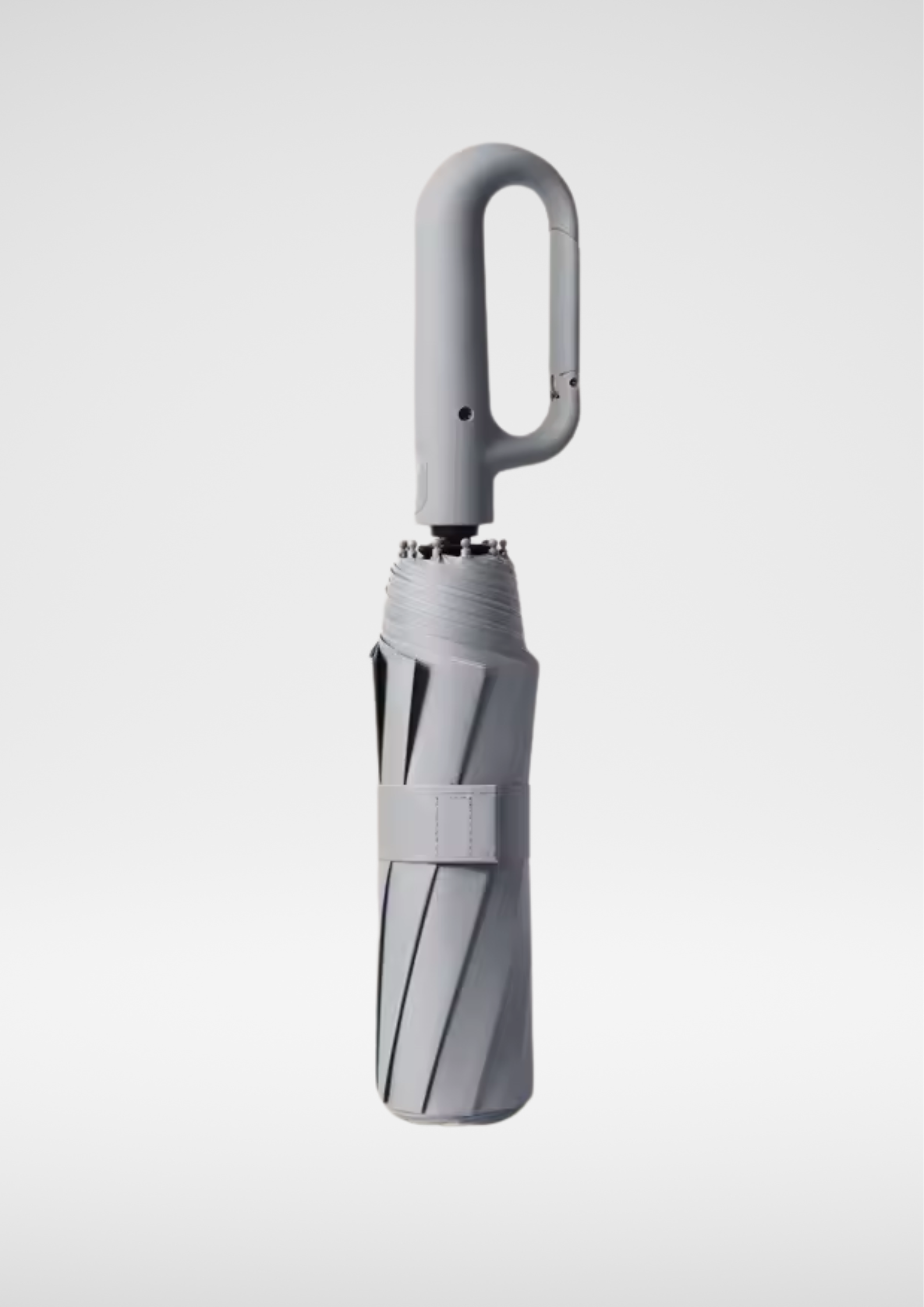 Carabiner Clip Umbrella 125cm Cloud Cover