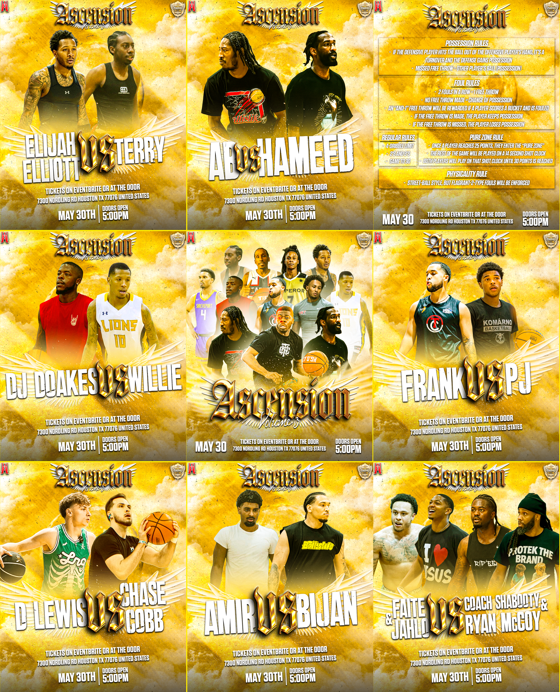 Flyers/Event Promotion