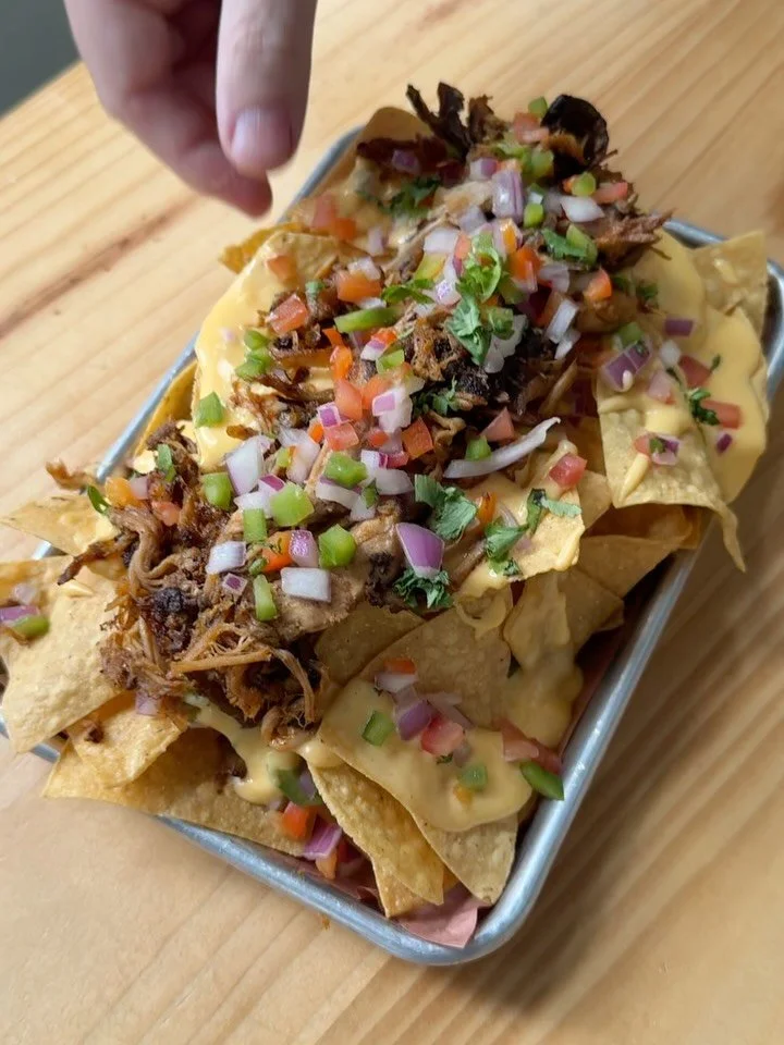 The best thing about Football Sunday? The Nachos.

Now being called the BEST Nachos in town by our friend Steve, our Sunday funday football menu is an experience to come in for.

Whether you're a die-hard BIG BLUE fan, or simply here for T-Swifts boy