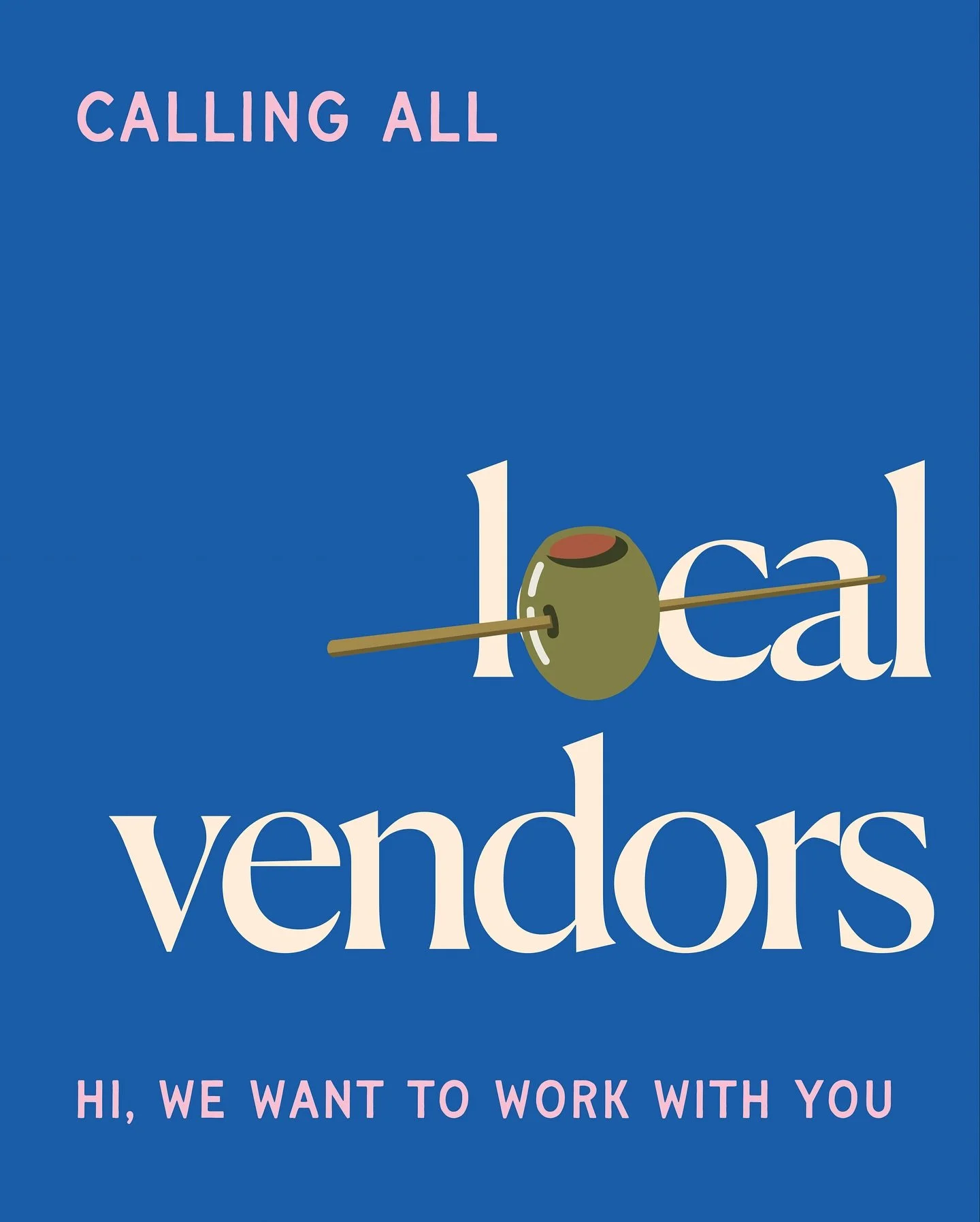 🫒CALLING ALL LOCAL VENDORS 🫒

Bergen Hall is currently putting together a holiday market for the month of December, and we want to work with some incredible local artists, makers, and small businesses

And the best part? Free to vend. 

Please tag 