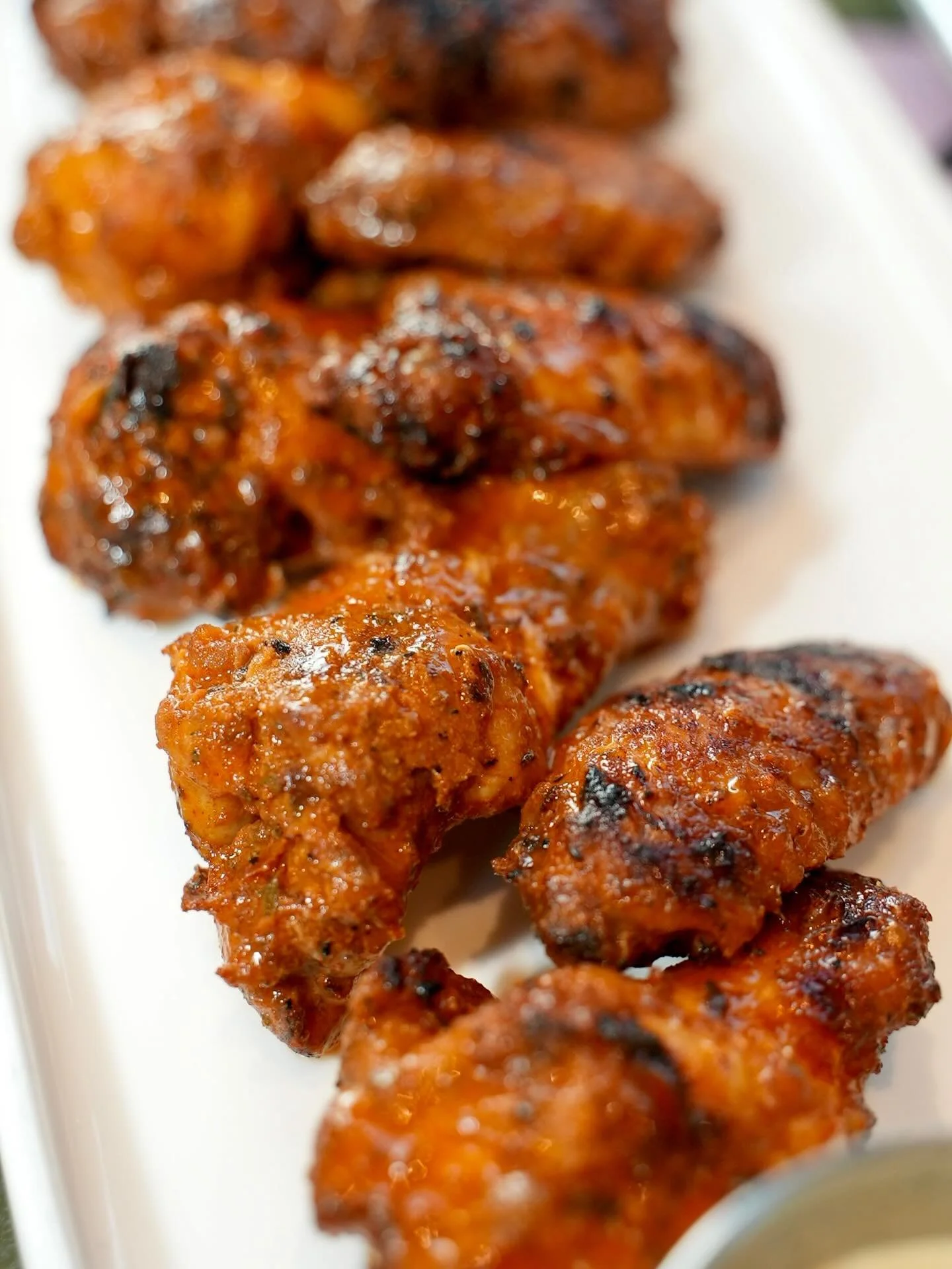 WHAT FLAVOR IS YOUR FAVORITE? 

We don&rsquo;t just &ldquo;wing it&rdquo; with our wings. Originally a @hellogtk menu hit, wings have become pretty synonymous with Bergen Hall. We rub &lsquo;em, smoke &lsquo;em, and grill &lsquo;em. All sauces made i