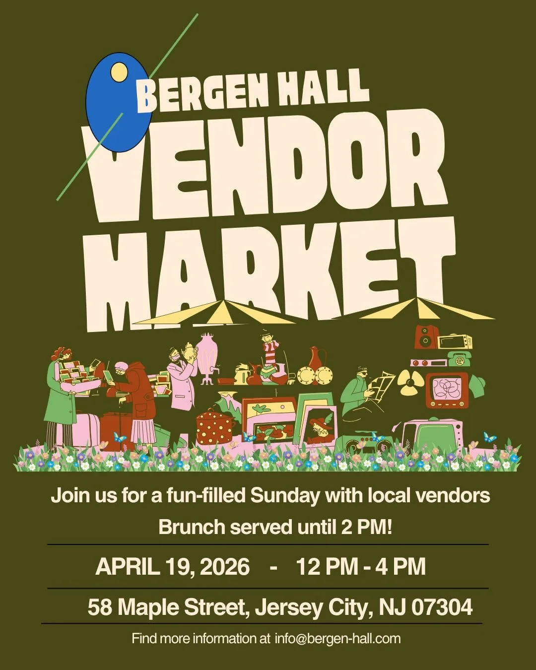 A week from today, come by our Spring Market! 🌺 

We&rsquo;ll have: 

Leila&rsquo;s Plants, The Beard Dad, EIDOL Street Wear, Ink &amp; King Bookstore, and Ca&ntilde;a Coffee &amp; Bakery