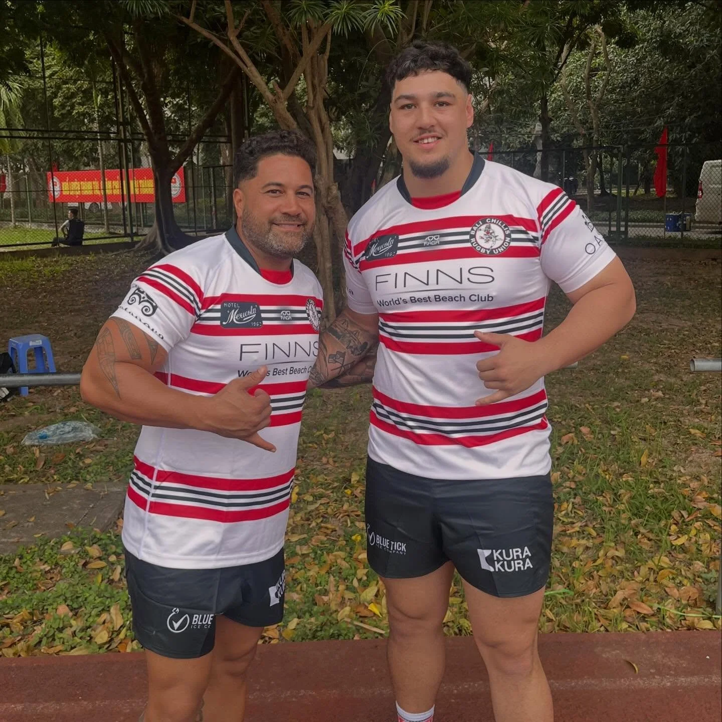 Welcome to the Chillis @masswade_ &amp; @jtaunoabrown 🌶️

Go hard boys. 💪🏽

#hanoi10s #balirugby #rugbyunion #rugby10s