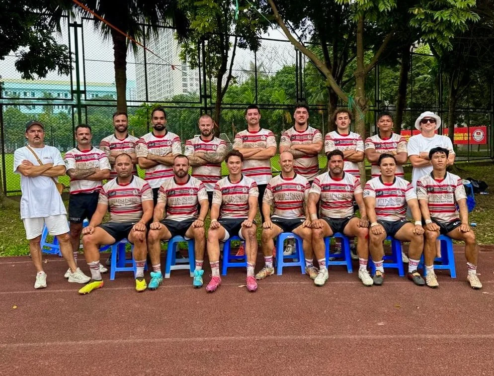 3rd place finish at @hanoi10s for 2026!
.
.
.
.
All the boys scrubbed up nice after a big day of rugby 😉

#hanoi10s #balirugby #balichillis #rugbyunion #hanoirugby