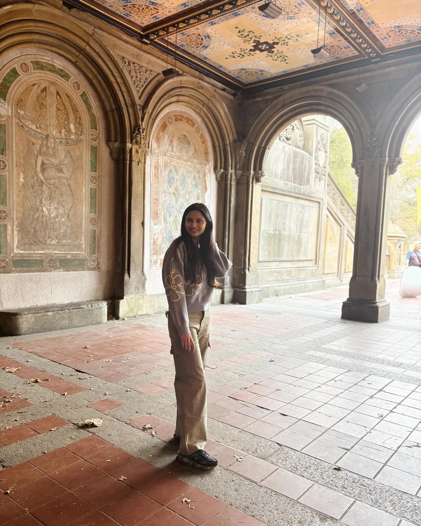 the kind of girl who takes falling for fall too seriously and ends up briefly injuring her foot ❤️&zwj;🔥🥲🍁