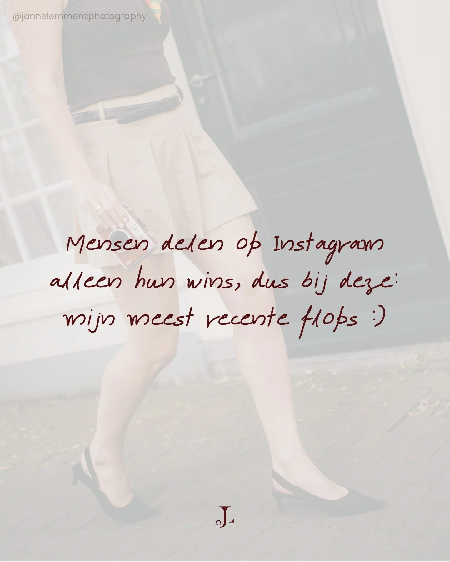 Op Instagram deel ik vooral de mooie shoots en leuke opdrachten, maar achter de schermen gaat er natuurlijk ook genoeg niet helemaal zoals ik zou willen. 

Dus hier wat recente flops ✌🏼🤎