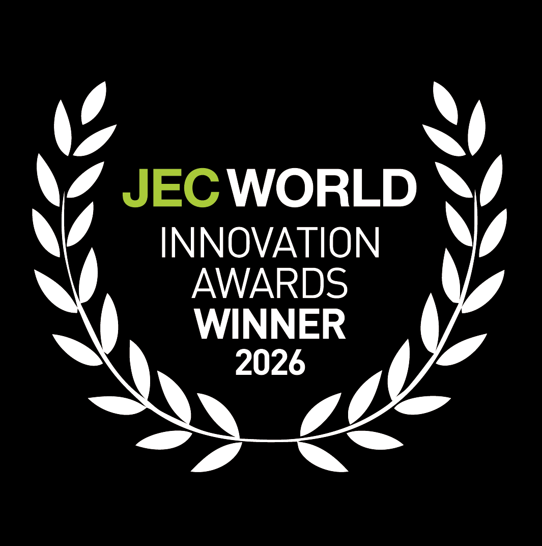 Auszeichnung mit Kranz, JEC World Innovation Awards Sieger 2026