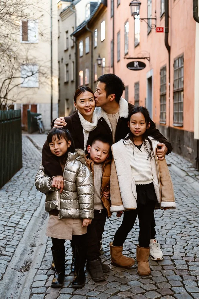 Family photoshoot Stockholm