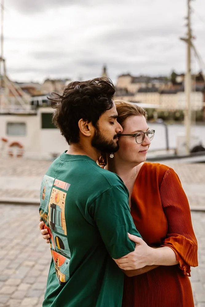 Couple photoshoot Stockholm