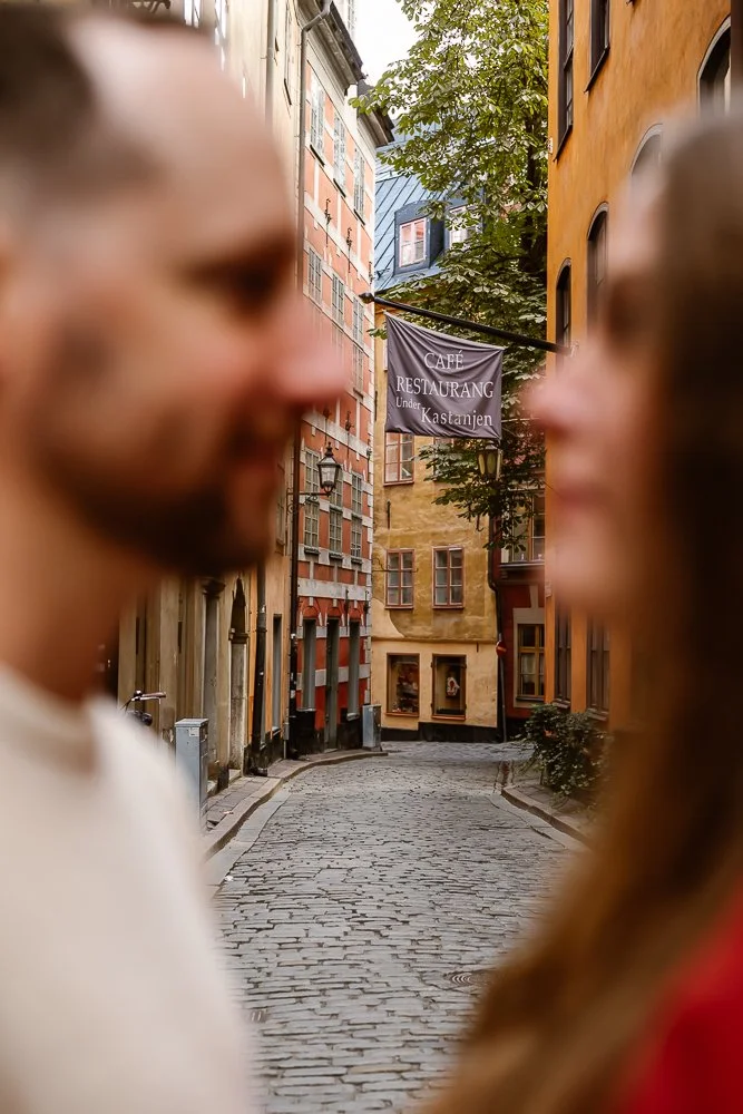 Couple photoshoot Stockholm