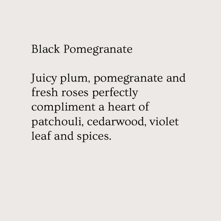Fragrance Card - Black Pomegranate
