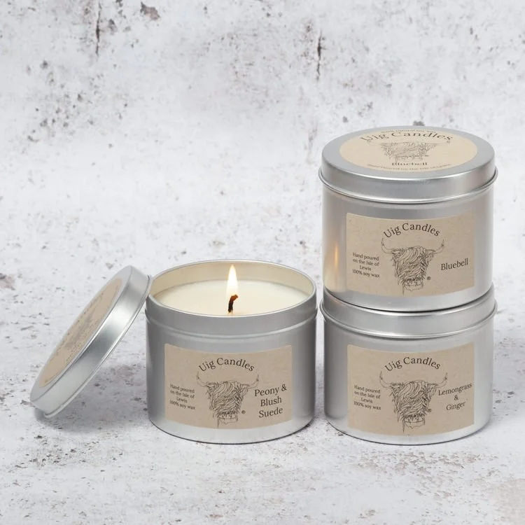 Uig Candles - Three Tin Candle Gift Set