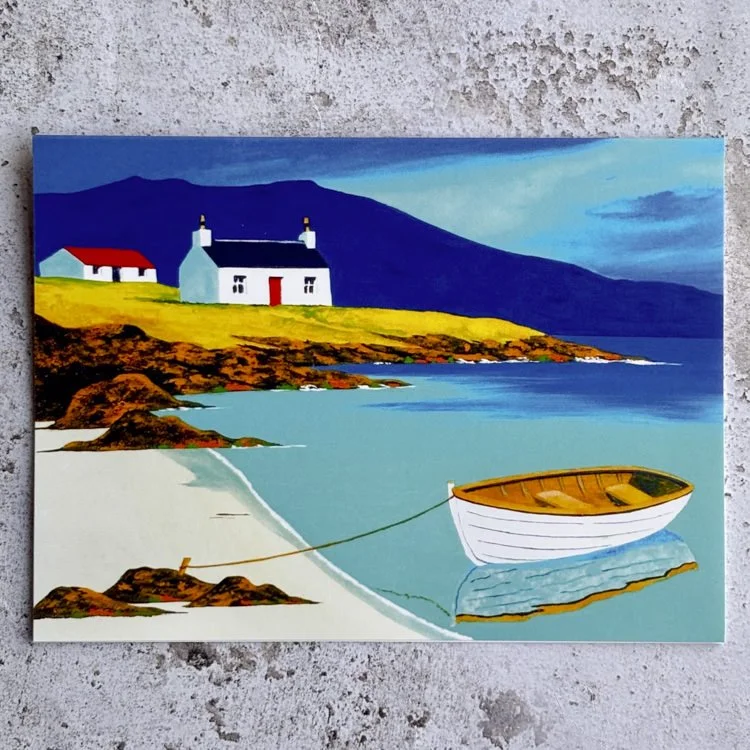 Lewis Shore card from an original painting by local artist Anthony J Barber.