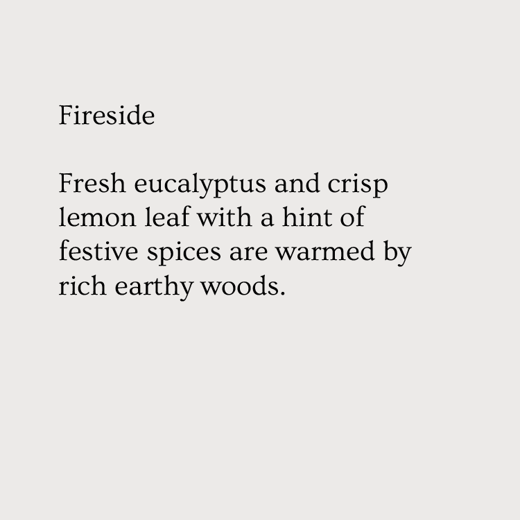 Fragrance Card - Fireside