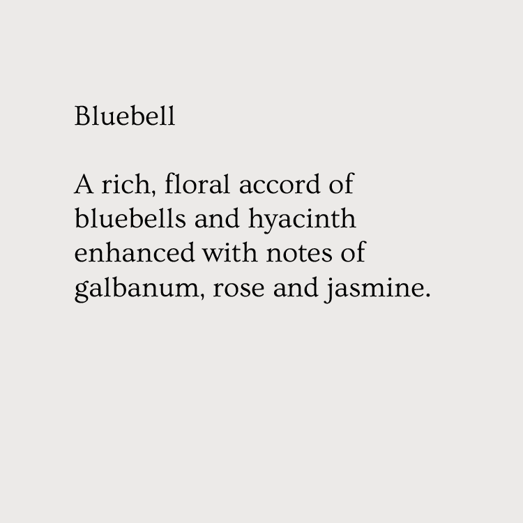 Fragrance Card - Bluebell