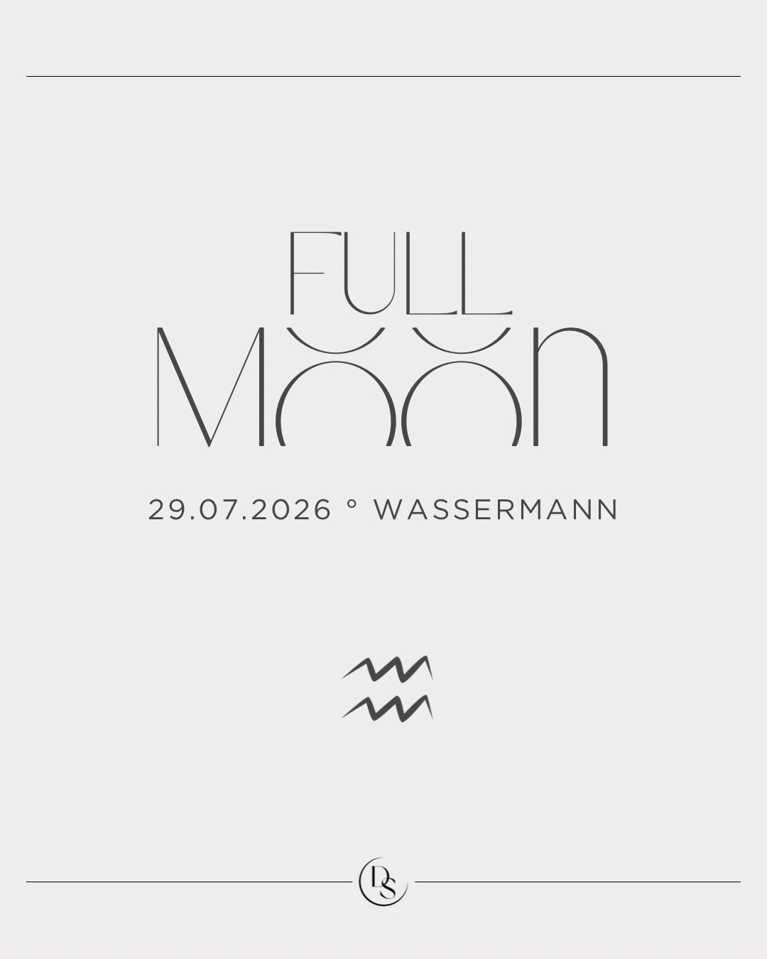 Wenn sich Sonne und Mond bei einem Vollmond gegen&uuml;ber stehen, geht es nicht nur ums Loslassen, es geht auch immer um die Balance der beiden Zeichen in denen sie stehen. 

Auf der Sonnenseite steht der Wunsch, als einzigartiger Mensch gesehen zu 