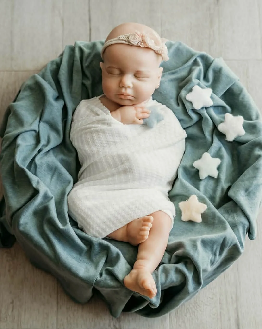 Lily, sleeping girl, mouth open