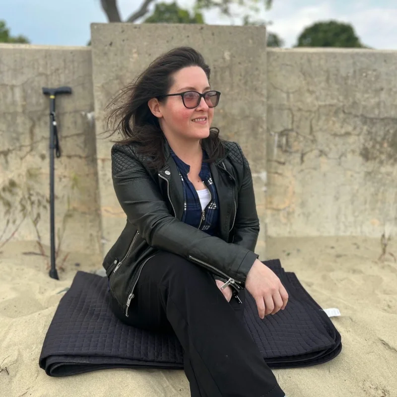 Disabled Author Series With Underground Bookshelf