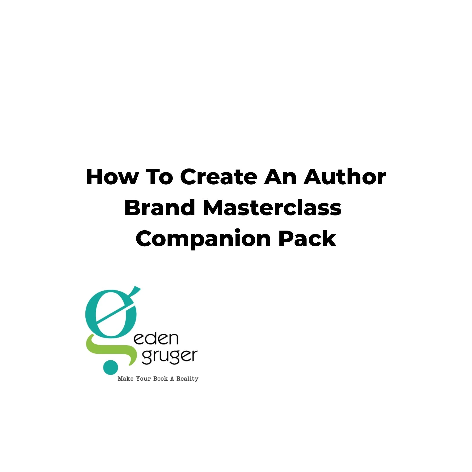How To Create An Author Brand