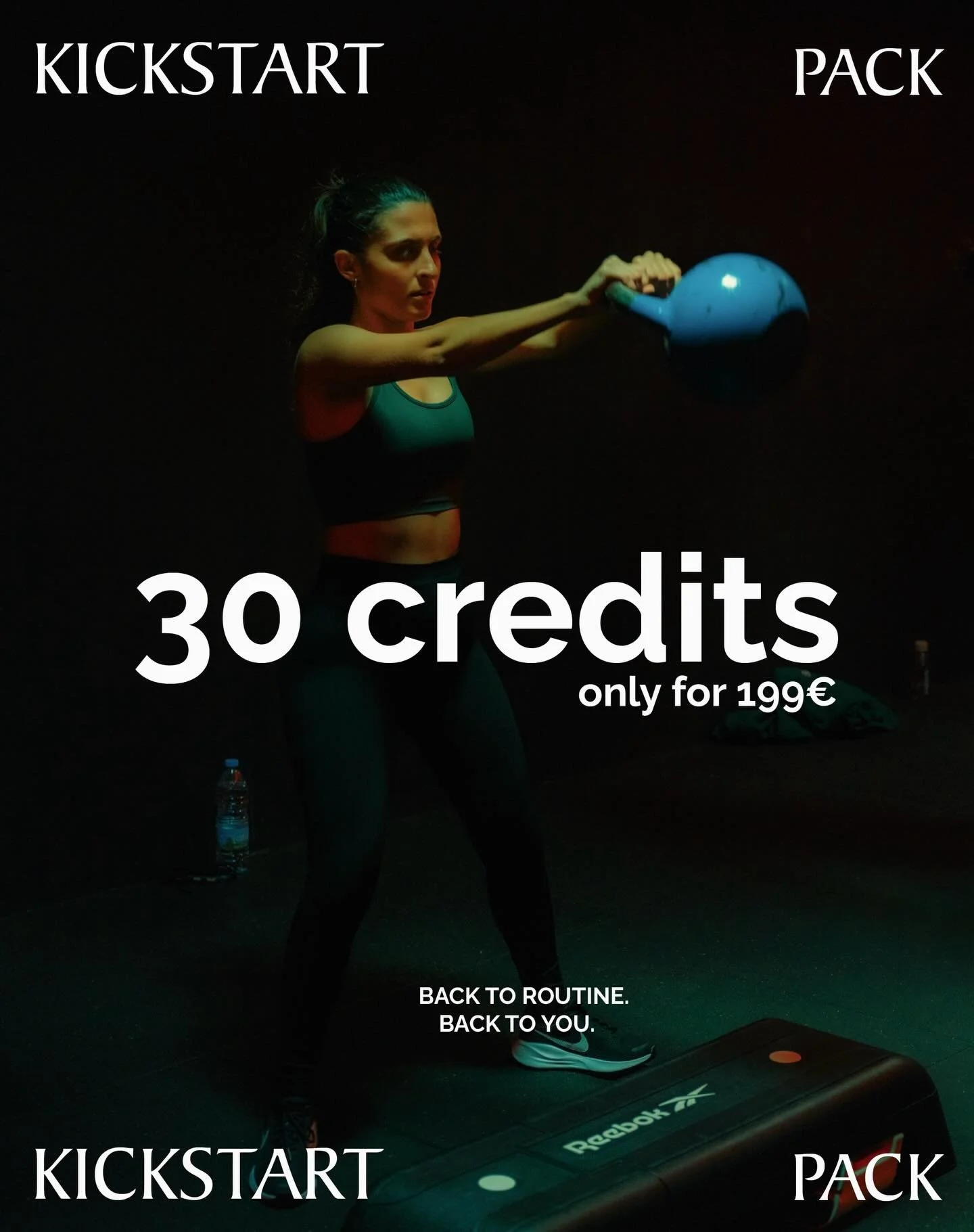 Kickstart 2026 the right way. 🚀

30 classes.
2 months.
199&euro; only, 6,63 per session!

Designed to help you build consistency, strength, and momentum from day one.
No excuses. Just show up, sweat, repeat.

✨ Limited-time pack
📆 Valid for 2 month