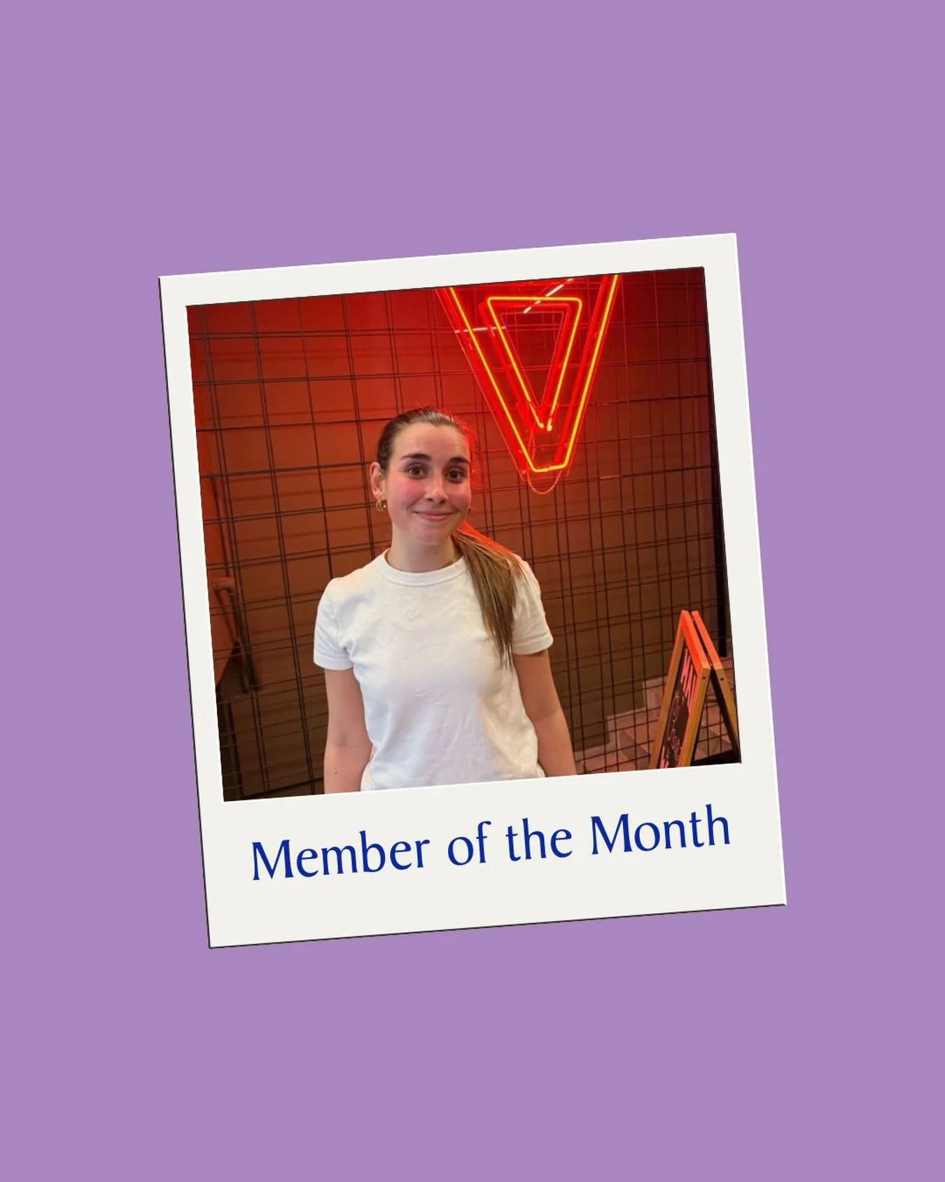 Member of the Month: Carolina Ferreira 
Over 100 classes completed and always bringing the highest energy to the studio.
Cycle is her favorite and if there&rsquo;s funk on the playlist, you already know she&rsquo;s ALL IN.