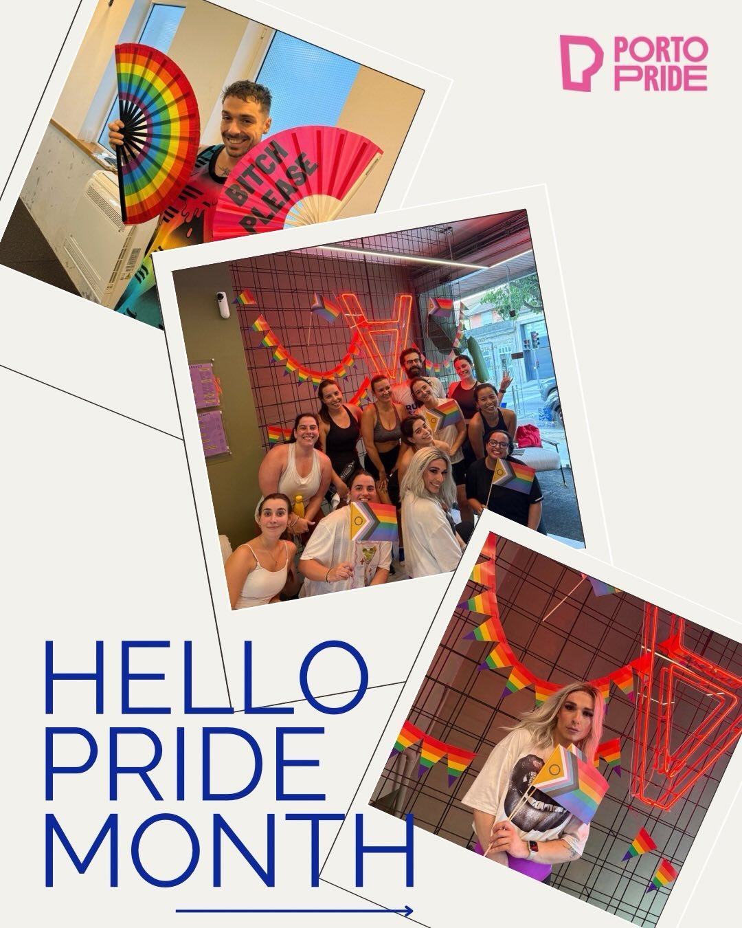 This June, we move with pride. 🌈  To say hello to Pride Month, we&rsquo;re joining forces with @portopride for a month filled with special initiatives, themed classes, good energy, and moments that celebrate love, individuality, and inclusivity.